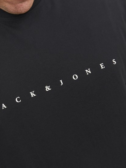 Jack & Jones STAR T-Shirt Black - Camisetas - Camisetas - 2XL-14XL