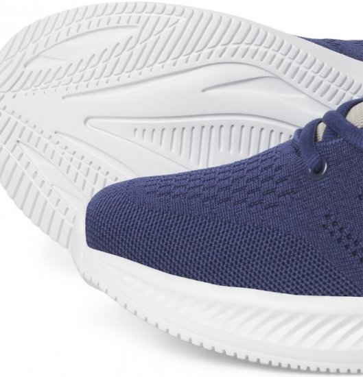 Jack & Jones Croxley Sneakers Medieval Blue/Moonbeam - Calzado de hombre 40-52 - Zapatillas de hombre tallas 40-52