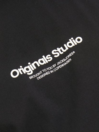 Jack & Jones ESTERBRO T-Shirt Black - Camisetas - Camisetas - 2XL-14XL