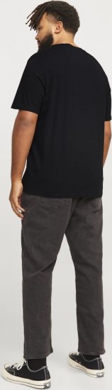 Jack & Jones LEGACY BLOCKING T-Shirt Black - Camisetas - Camisetas - 2XL-14XL
