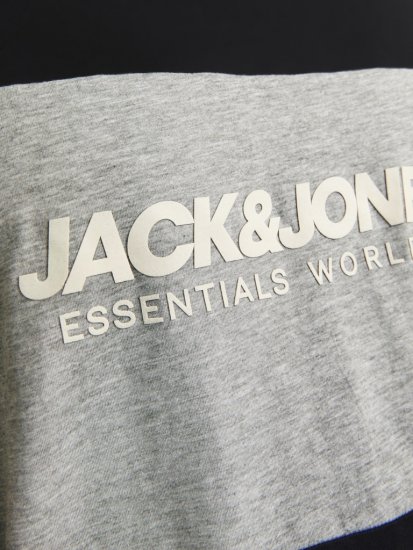 Jack & Jones LEGACY BLOCKING T-Shirt Black - Camisetas - Camisetas - 2XL-14XL