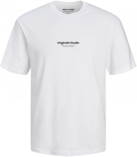 Jack & Jones ESTERBRO T-Shirt Bright White - Camisetas - Camisetas - 2XL-14XL
