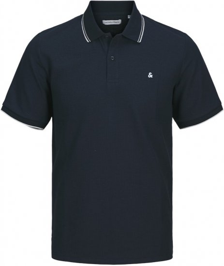 Jack & Jones AUSTIN PLAY Polo Dark Blue - Polos - Polos 2XL-8XL