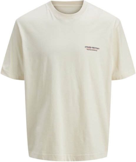 Jack & Jones Lington Crew Neck T-Shirt White - Camisetas - Camisetas - 2XL-14XL