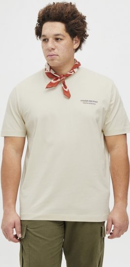 Jack & Jones Lington Crew Neck T-Shirt White - Camisetas - Camisetas - 2XL-14XL