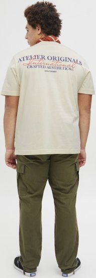 Jack & Jones Lington Crew Neck T-Shirt White - Camisetas - Camisetas - 2XL-14XL