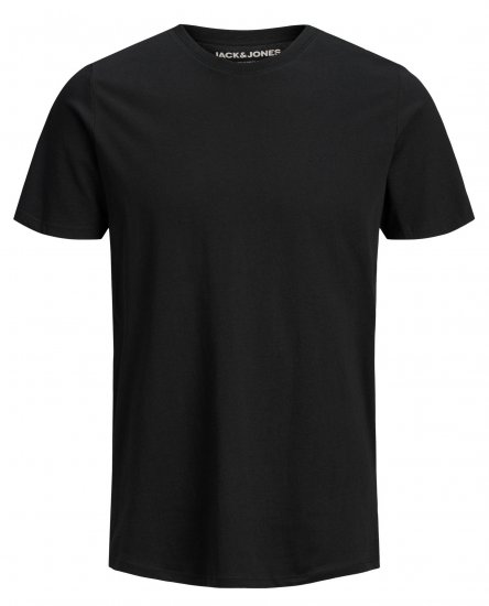 Jack & Jones Organic Basic T-shirt Black - Camisetas - Camisetas - 2XL-14XL