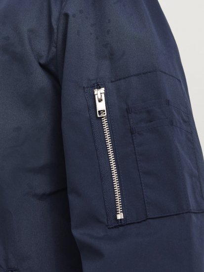 Jack & Jones RUSH Bomber Jacket Navy Blazer - Chaquetas - Chaquetas Tallas Grandes 2XL-8XL