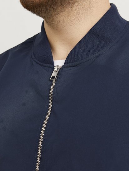 Jack & Jones RUSH Bomber Jacket Navy Blazer - Chaquetas - Chaquetas Tallas Grandes 2XL-8XL