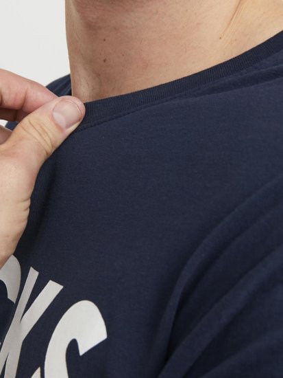 Jack & Jones CORP Logo T-Shirt Navy Blazer - Camisetas - Camisetas - 2XL-14XL