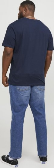 Jack & Jones Corp Logo Crew Neck T-Shirt Navy Blazer - Camisetas - Camisetas - 2XL-14XL