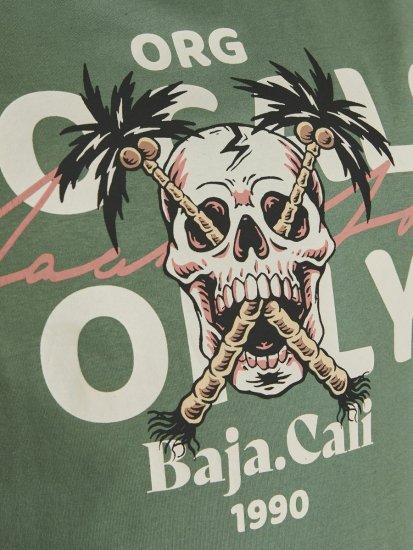 Jack & Jones Summerskull T-Shirt Sea Spray - Camisetas - Camisetas - 2XL-14XL