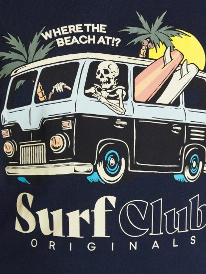 Jack & Jones Summerskull T-Shirt Navy Blazer - Camisetas - Camisetas - 2XL-14XL