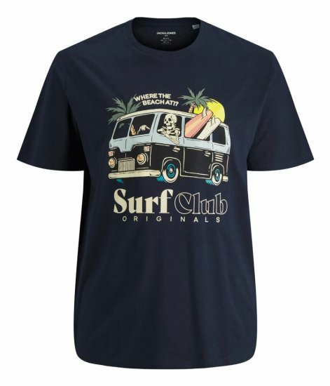 Jack & Jones Summerskull T-Shirt Navy Blazer - Camisetas - Camisetas - 2XL-14XL