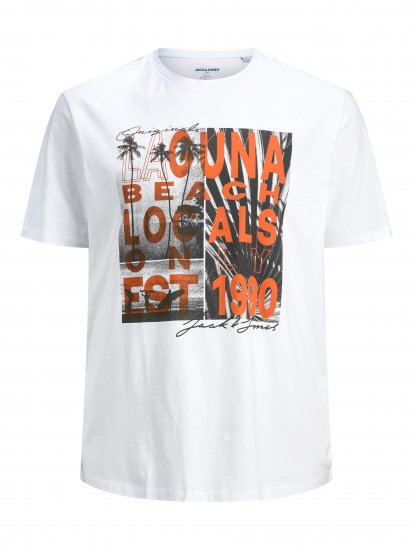 Jack & Jones Rocto T-shirt White - Camisetas - Camisetas - 2XL-14XL