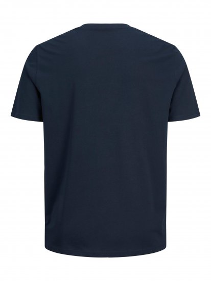 Jack & Jones JJELOGO TEE Navy - Camisetas - Camisetas - 2XL-14XL
