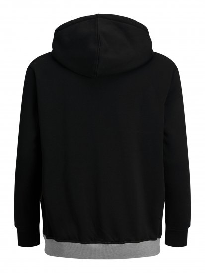 Jack & Jones JJEURBAN BLOCKING SWEAT Black - Sudaderas - Sudaderas 2XL-12XL