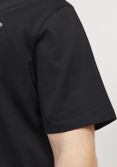 Jack & Jones Corp Logo Crew Neck T-Shirt Black - Camisetas - Camisetas - 2XL-14XL