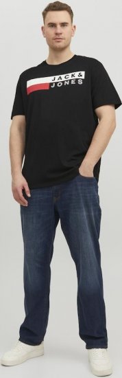 Jack & Jones CORP Logo T-Shirt Black/PLAY 4 - Camisetas - Camisetas - 2XL-14XL