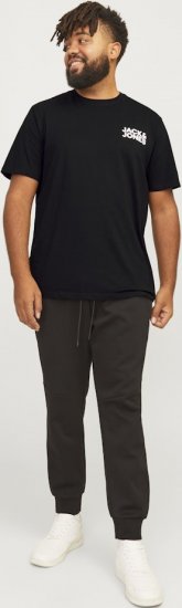 Jack & Jones CORP Logo T-Shirt Black - Camisetas - Camisetas - 2XL-14XL