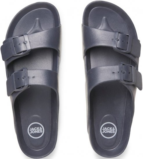 Jack & Jones Croxton Moulded Sandals Black - Calzado de hombre 40-52 - Zapatillas de hombre tallas 40-52