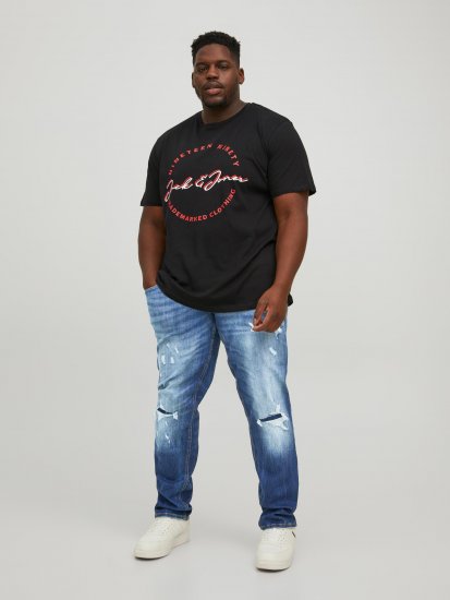 Jack & Jones JJIGLENN JJSEAL Blue Denim Jeans - Vaqueros & pantalones - Vaqueros y Pantalones - W40-W70