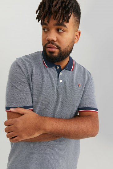 Jack & Jones JPRWINBLU Poloshirt Mood Indigo - Polos - Polos 2XL-8XL