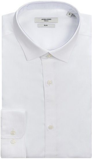 Jack & Jones CARDIFF Dress Shirt White - Camisas - Camisas 2XL-10XL