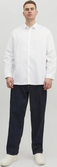 Jack & Jones CARDIFF Dress Shirt White - Camisas - Camisas 2XL-10XL
