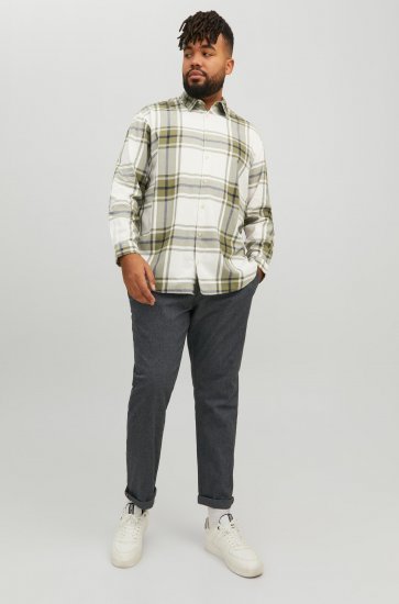 Jack & Jones JORJOSHUA Checked Shirt Dusty Olive - Camisas - Camisas 2XL-10XL