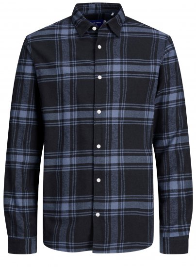 Jack & Jones JORJOSHUA Checked Shirt Navy - Camisas - Camisas 2XL-10XL