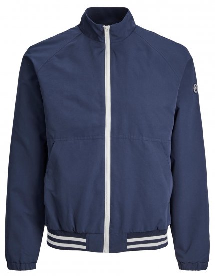 Jack & Jones JORLUKE Light Bomber Jacket Navy - Chaquetas - Chaquetas Tallas Grandes 2XL-8XL