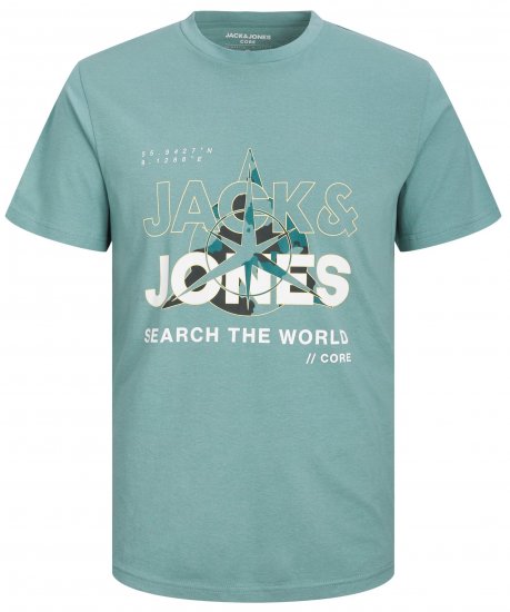 Jack & Jones JCOHUNT T-Shirt Trellis - Camisetas - Camisetas - 2XL-14XL