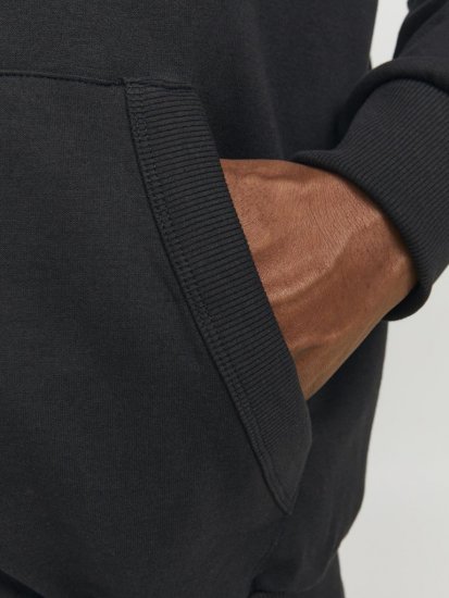 Jack & Jones PAULOS Turtleneck Zip Sweatshirt Black - Sudaderas - Sudaderas 2XL-12XL