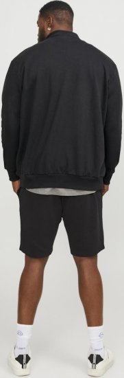 Jack & Jones PAULOS Turtleneck Zip Sweatshirt Black - Sudaderas - Sudaderas 2XL-12XL