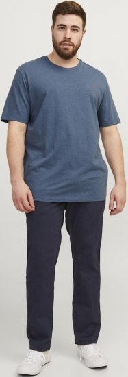 Jack & Jones PAULOS T-Shirt Denim Blue - Camisetas - Camisetas - 2XL-14XL