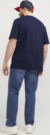 Jack & Jones PAULOS T-Shirt Navy Blazer - Camisetas - Camisetas - 2XL-14XL