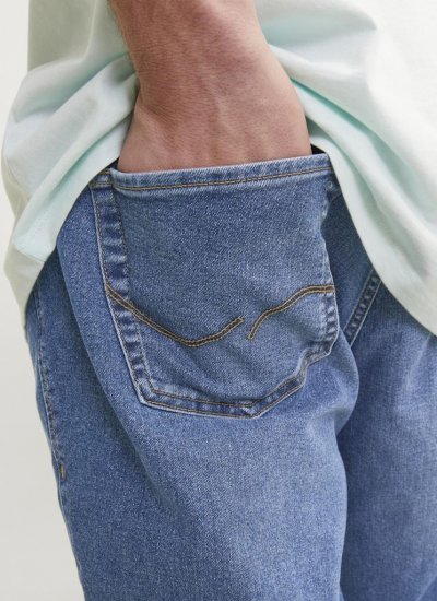 Jack & Jones GLENN ORIGINAL MF 071 Jeans Blue Denim - Vaqueros & pantalones - Vaqueros y Pantalones - W40-W70