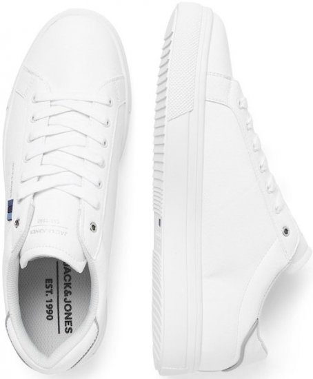 Jack & Jones Bale Sneakers Bright White - Calzado de hombre 40-52 - Zapatillas de hombre tallas 40-52