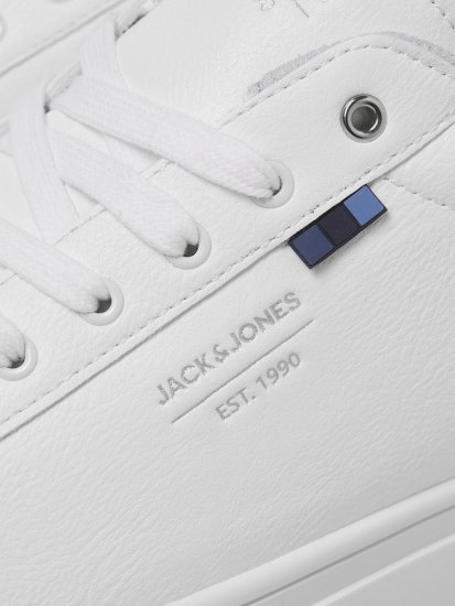 Jack & Jones Bale Sneakers Bright White - Calzado de hombre 40-52 - Zapatillas de hombre tallas 40-52