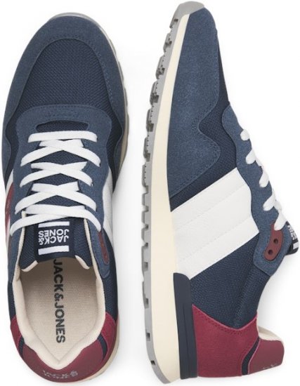 Jack & Jones Stellar Sneakers Majolica Blue - Calzado de hombre 40-52 - Zapatillas de hombre tallas 40-52