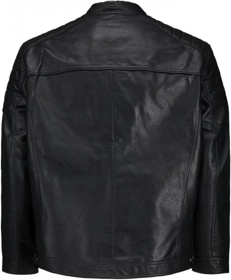 Jack & Jones ROCKY Jacket Black - Chaquetas - Chaquetas Tallas Grandes 2XL-8XL