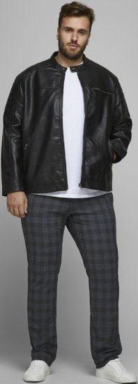 Jack & Jones ROCKY Jacket Black - Chaquetas - Chaquetas Tallas Grandes 2XL-8XL