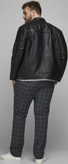 Jack & Jones ROCKY Jacket Black - Chaquetas - Chaquetas Tallas Grandes 2XL-8XL