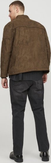 Jack & Jones ROCKY Jacket Brown - Chaquetas - Chaquetas Tallas Grandes 2XL-8XL