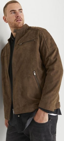 Jack & Jones ROCKY Jacket Brown - Chaquetas - Chaquetas Tallas Grandes 2XL-8XL