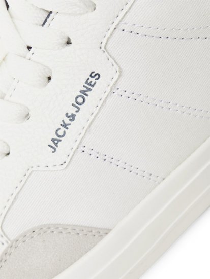 Jack & Jones Morden Combo Sneakers White/Navy - Calzado de hombre 40-52 - Zapatillas de hombre tallas 40-52