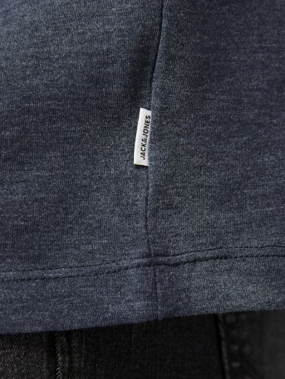 Jack & Jones ORGANIC T-Shirt Navy Blazer/Melange - Camisetas - Camisetas - 2XL-14XL