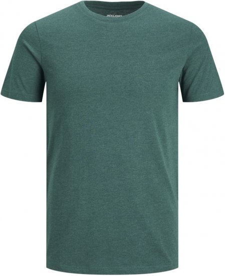 Jack & Jones ORGANIC T-Shirt Green/Melange - Camisetas - Camisetas - 2XL-14XL