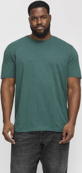 Jack & Jones ORGANIC T-Shirt Green/Melange - Camisetas - Camisetas - 2XL-14XL